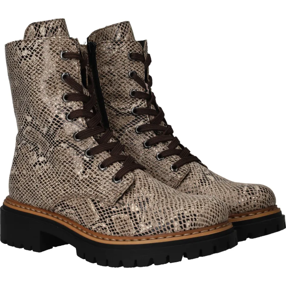 Rieker veterboots beige, foto 3