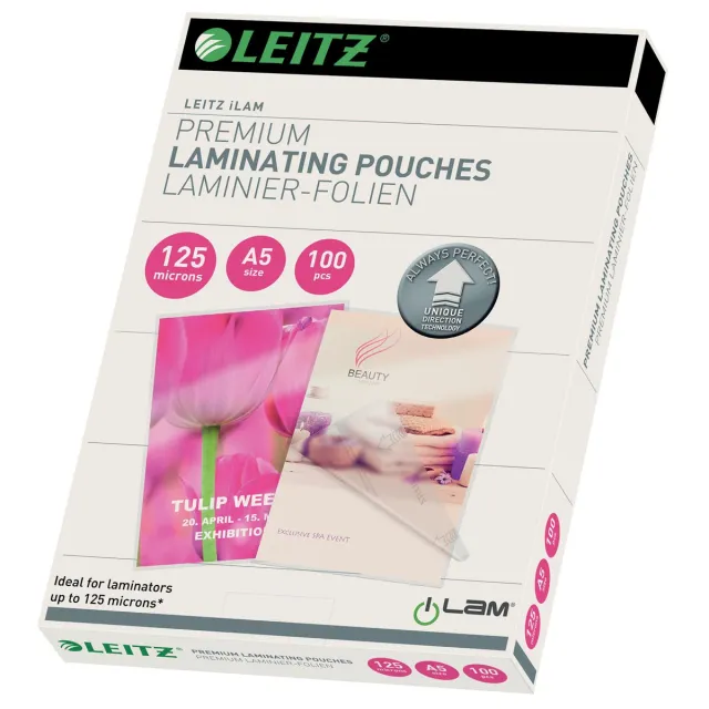 Leitz Lamineerhoes leitz ilam a5 2x125micron 100 stuks