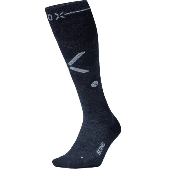 STOX Energy Socks STOX Energy Skiing Merino skisokken blauw