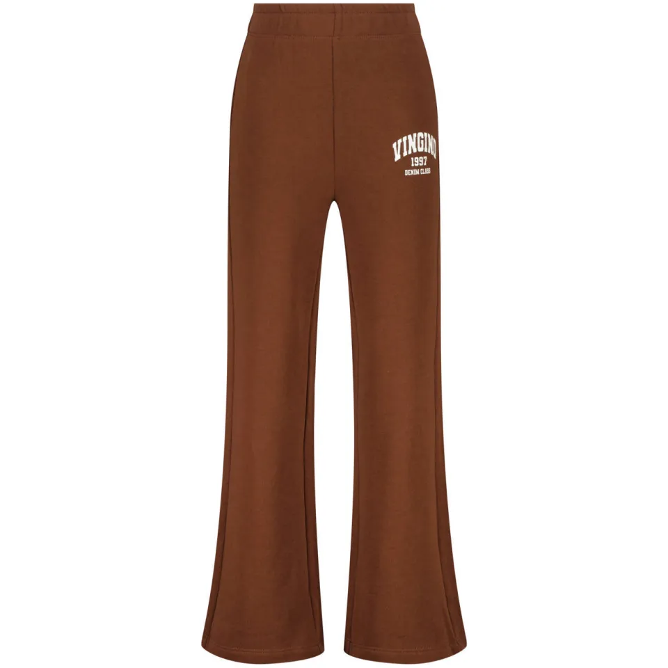 Vingino wide leg joggingbroek bruin, foto 2
