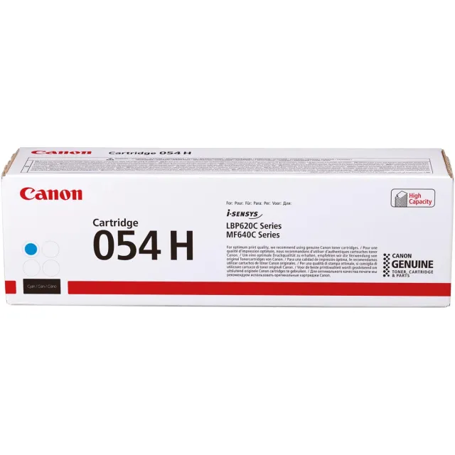 Canon 054H tonercartridge cyaan