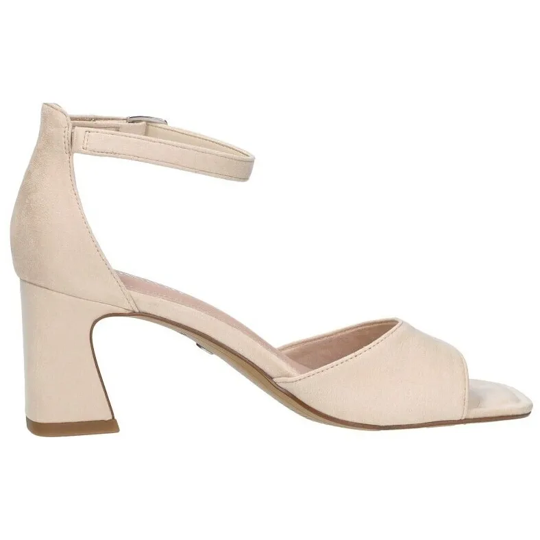 Tamaris sandalette met hak beige, foto 3