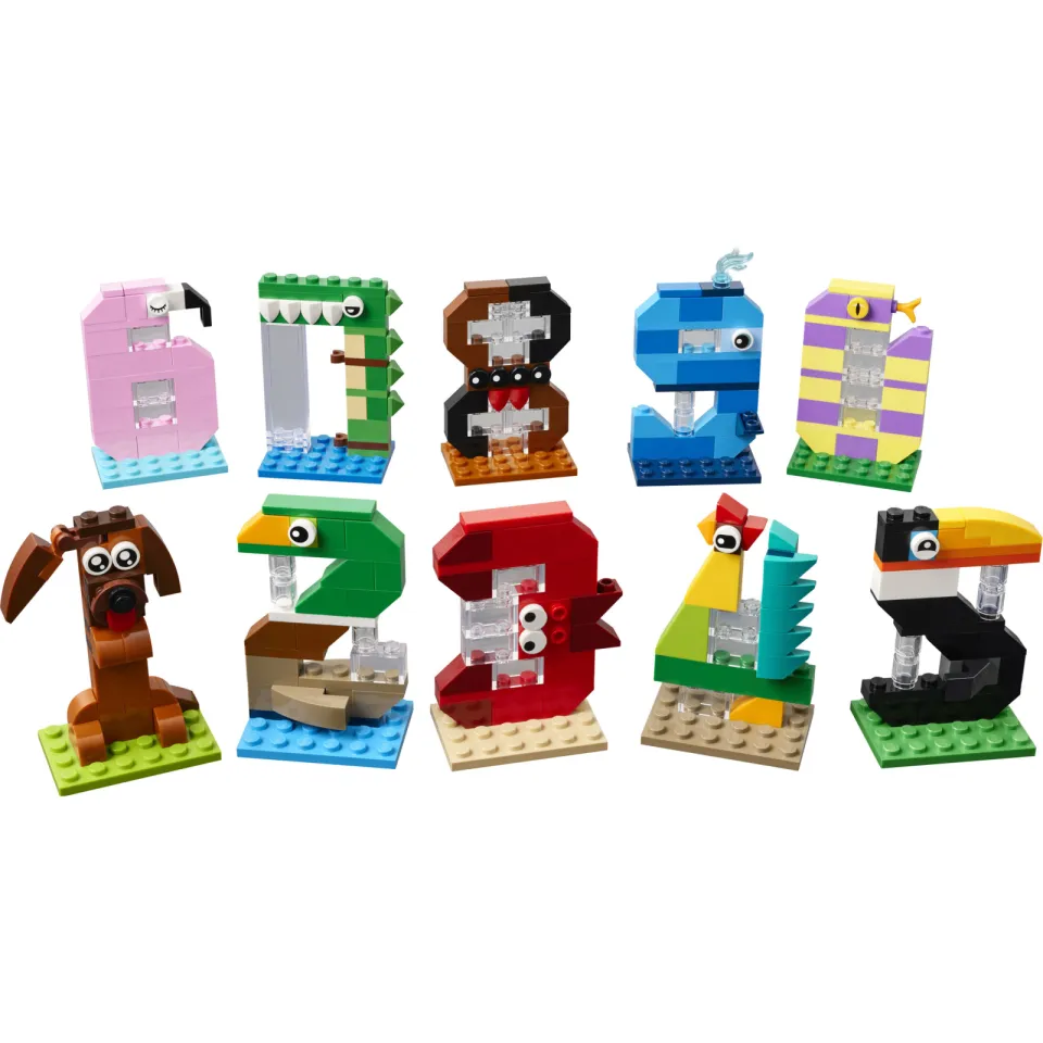 Lego Verjaardagscijfers 40807