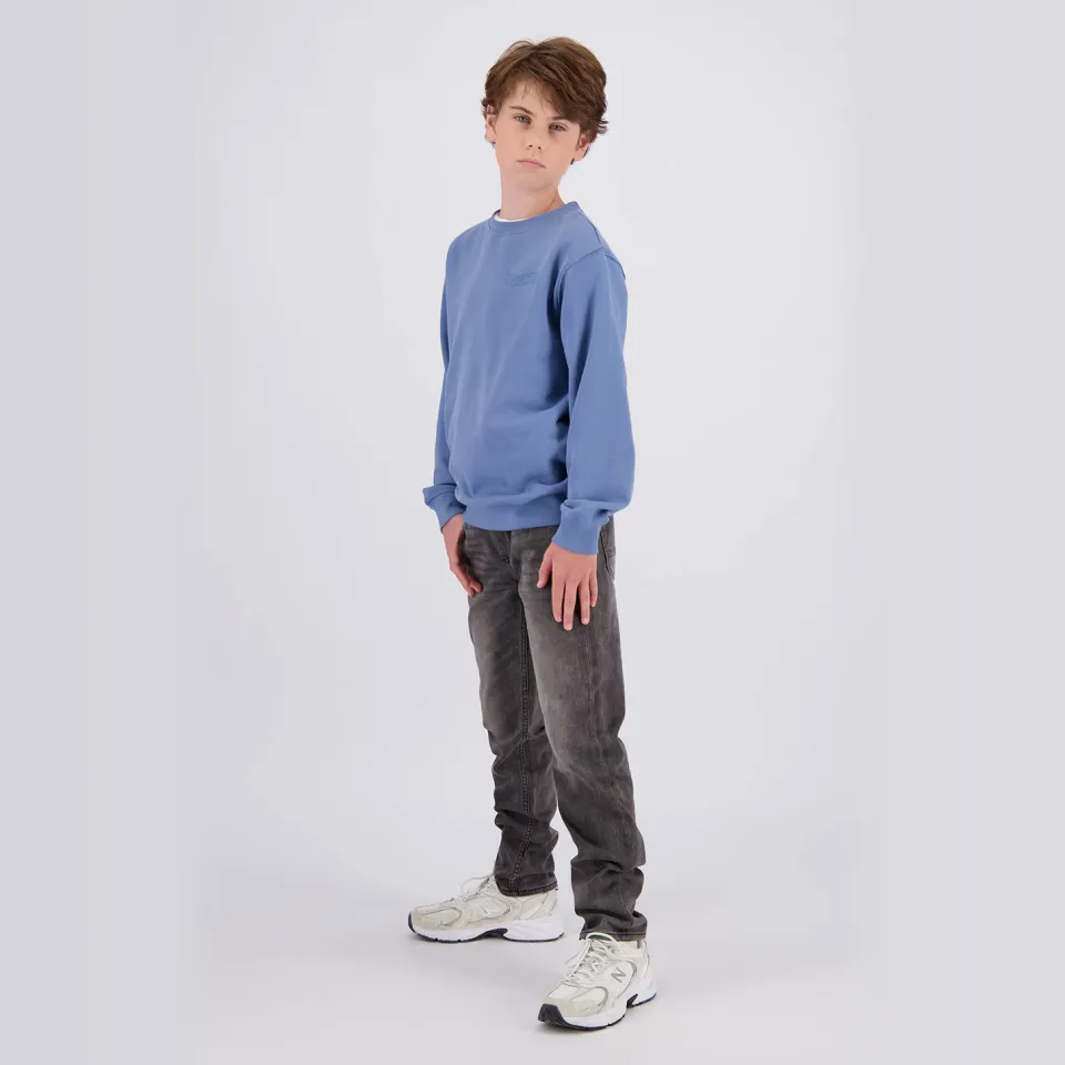 Raizzed sweater met backprint - blauw, foto 5