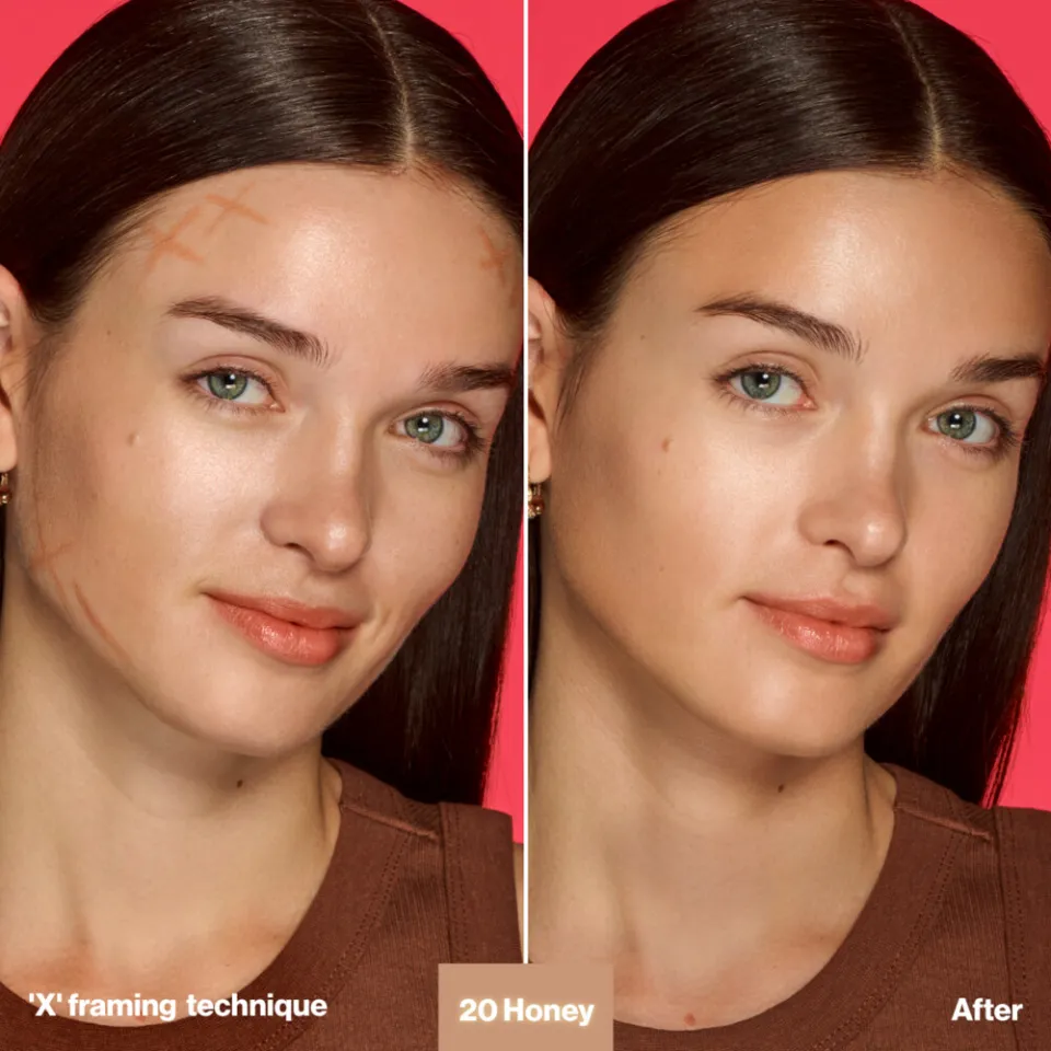 Max Factor Glow Framer bronzer en highlighter 020 Honey, foto 4