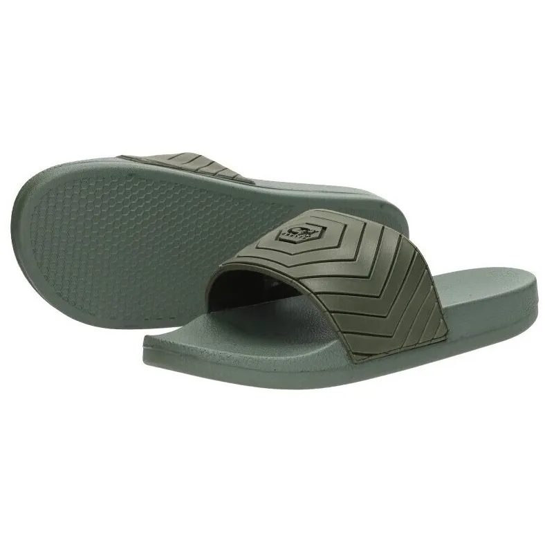 Cruyff Hex Slide slippers groen, foto 2