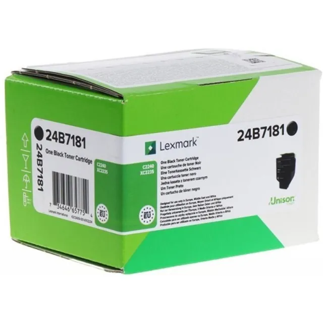 Lexmark 24B7181 toner cartridge Black
