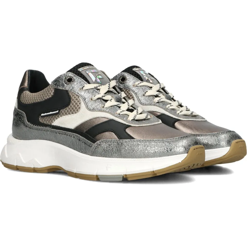 Floris Van Bommel SFW-10133 Daysi sneakers zilverkleurig, foto 2