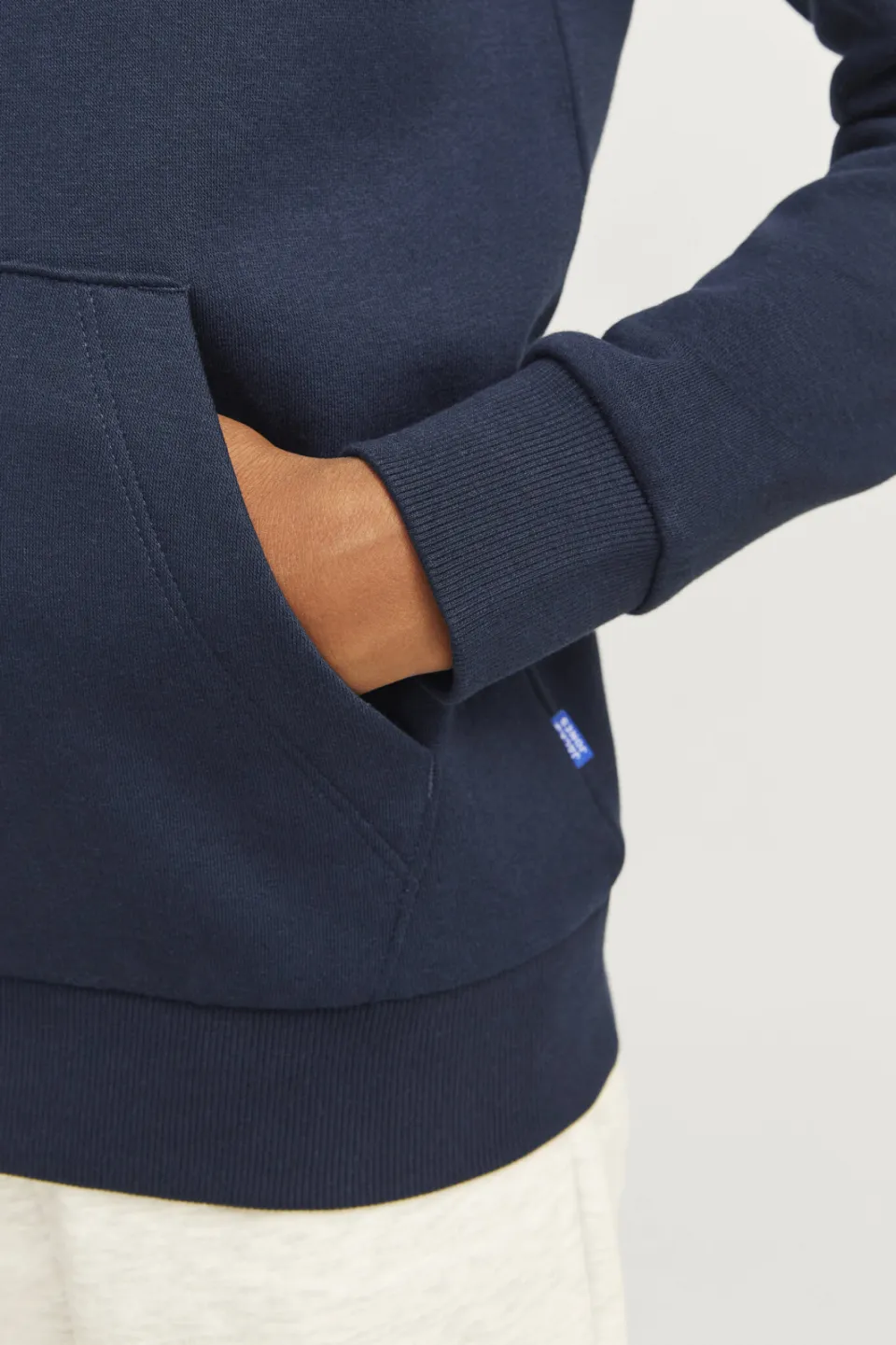 Jack & Jones JUNIOR hoodie JJECORP met tekst donkerblauw, foto 7