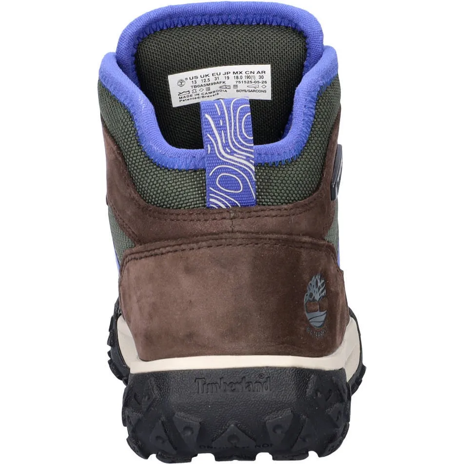 Timberland Motion 6 Greenstride suède sneakers - bruin, foto 3