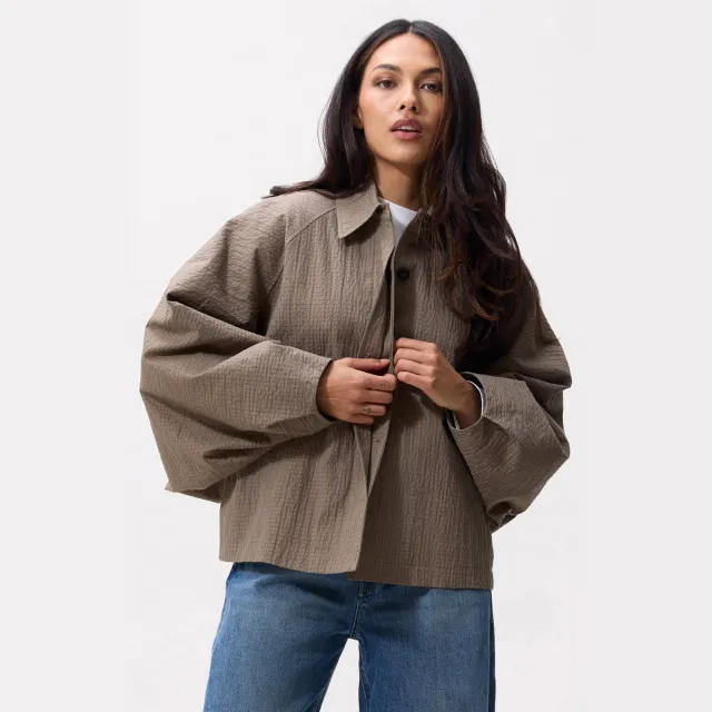 Catwalk Junkie jas - bruin Taupe
