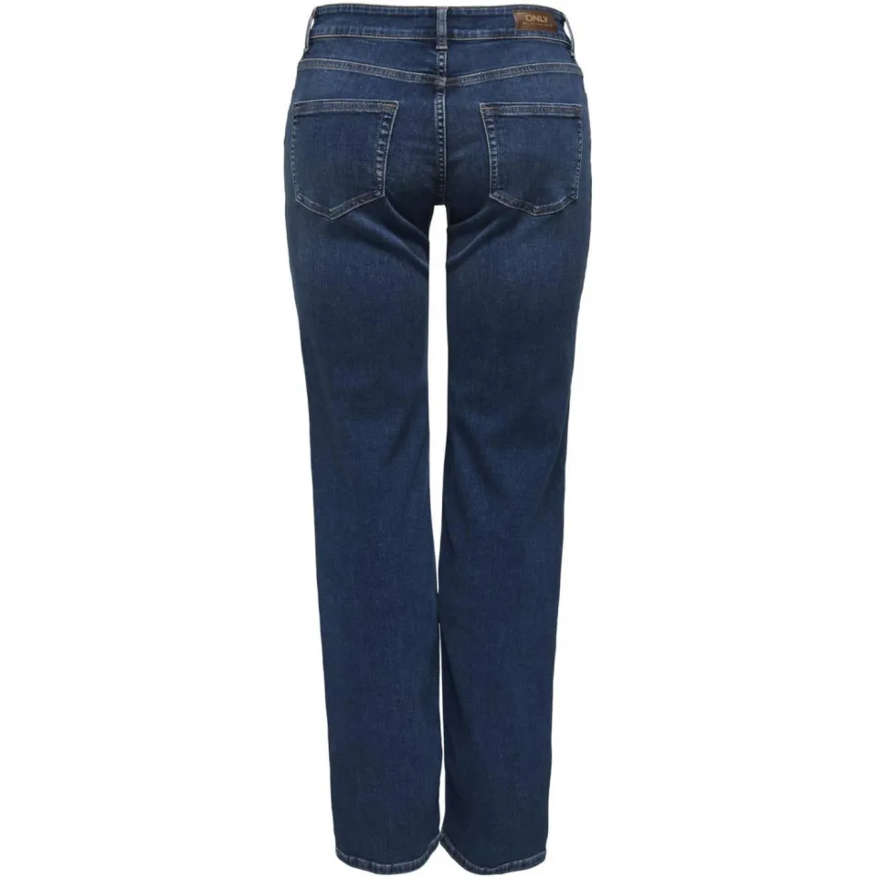 Only straight leg jeans ONLBLUSH dark blue denim, foto 2