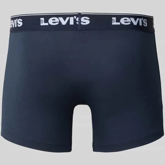 Levi's boxershorts blauw set van 3, foto 3