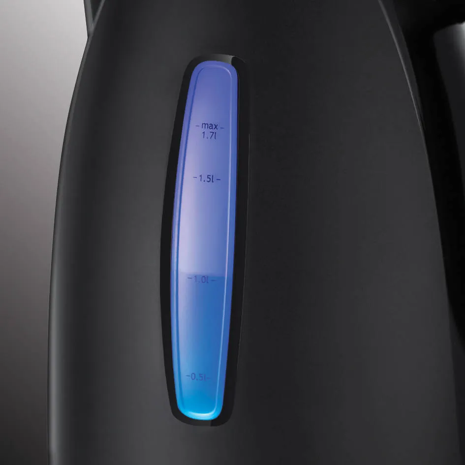 Russell Hobbs waterkoker textures plus+ - zwart - 22591-70, foto 6