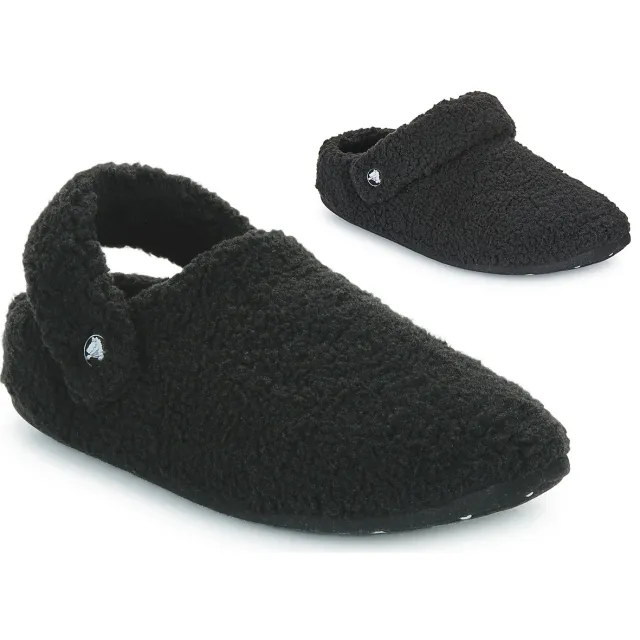 Crocs Classic Cozzzy pantoffel zwart, foto 2