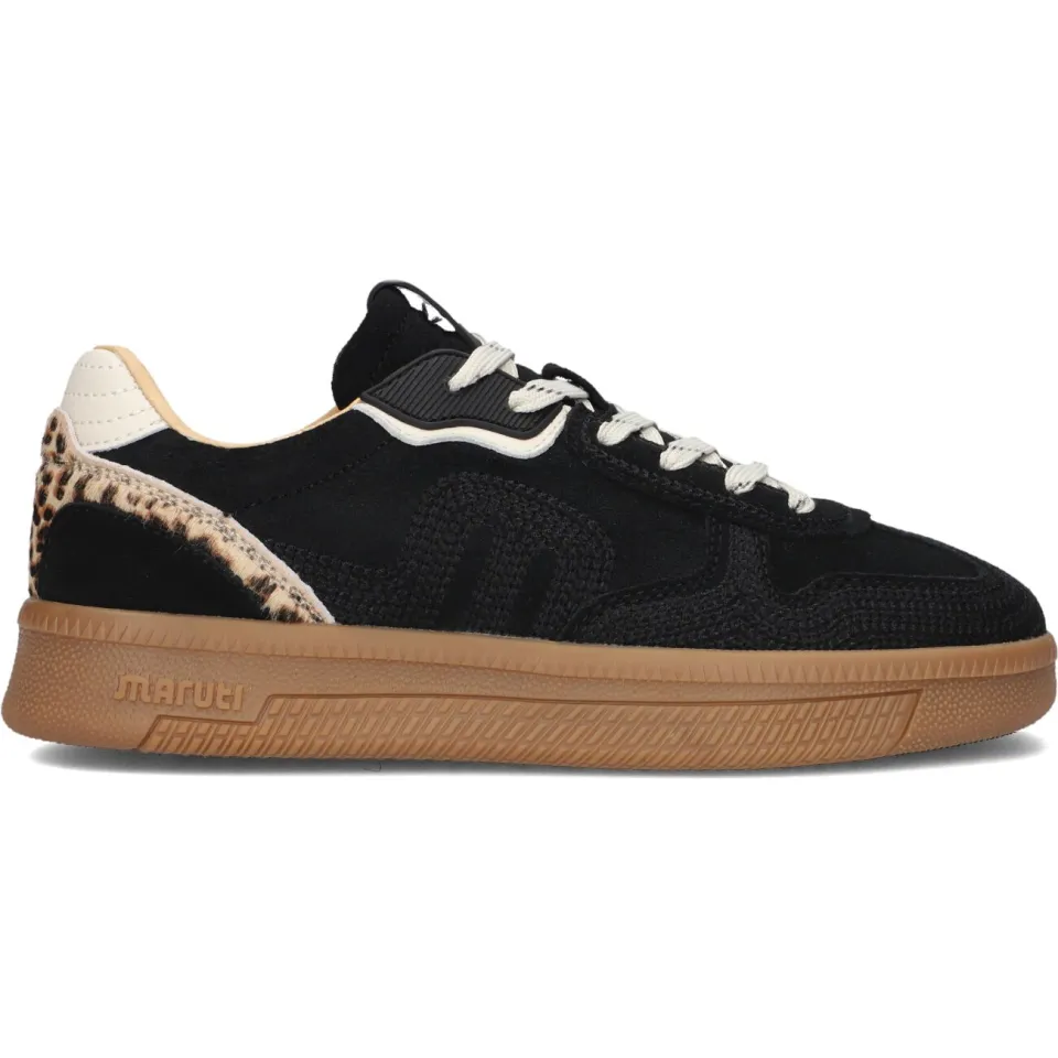 Maruti Yale Embroidery lage sneakers zwart, foto 3