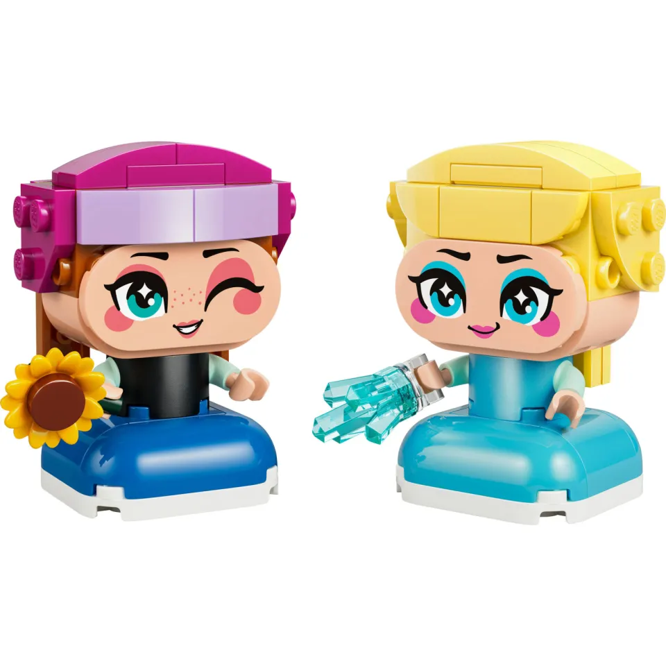 Lego Disney Mini Anna en Elsa Bouwbaar Speelgoed 43284, foto 7