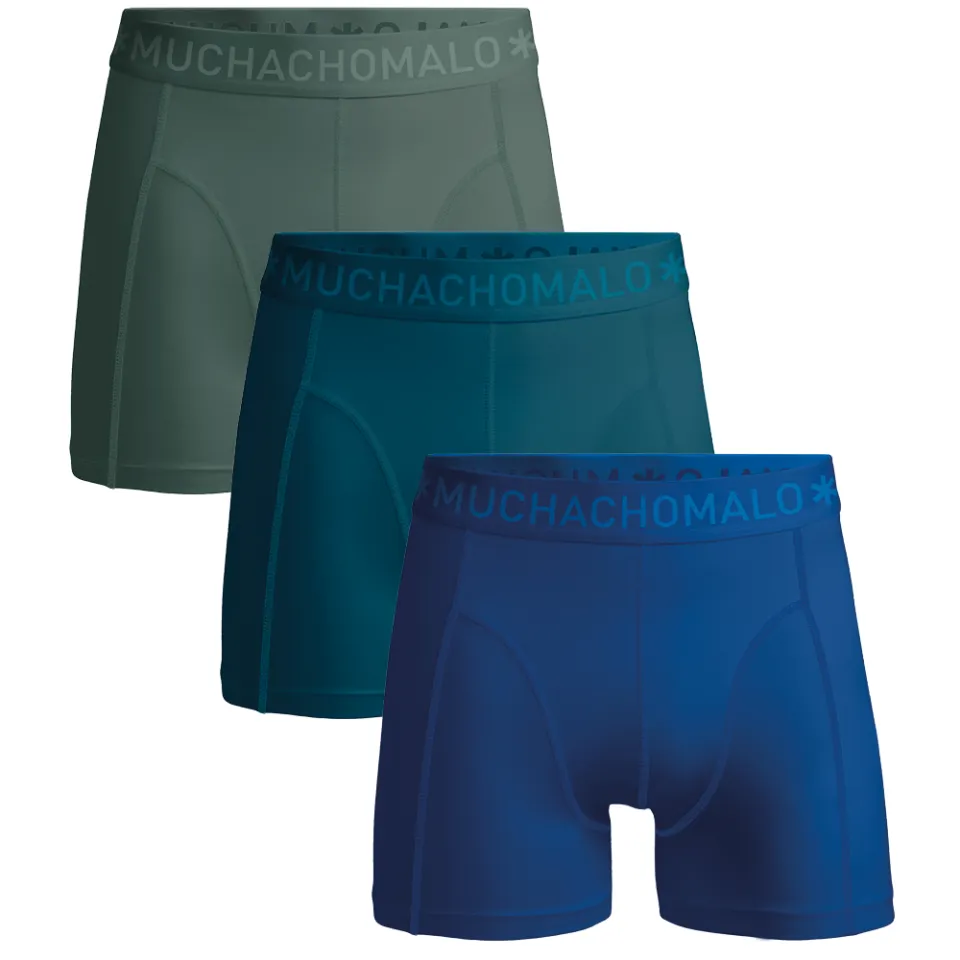 Muchachomalo Heren 3-pack Boxershorts Veelkleurig
