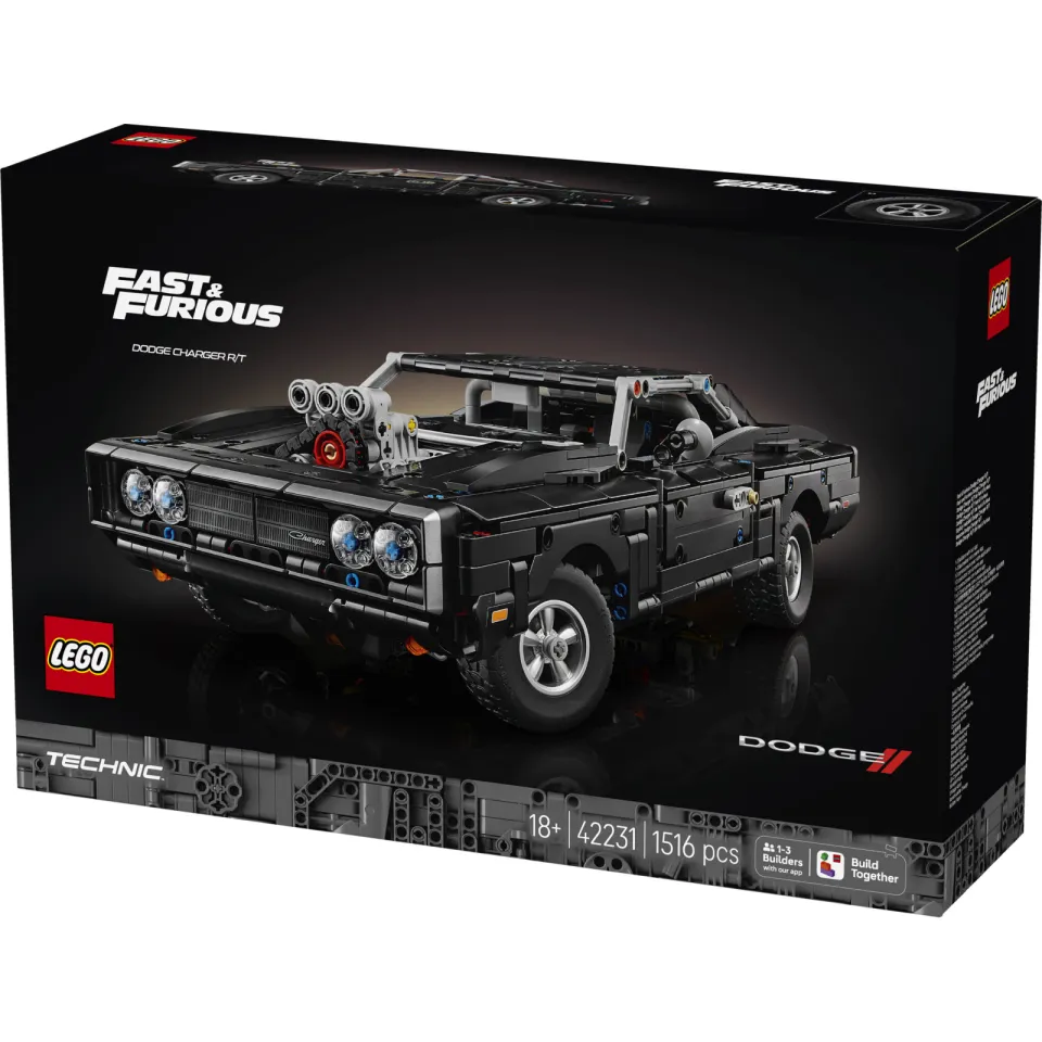 Lego Technic Fast and Furious Dodge Charger R/T auto 42231, foto 4