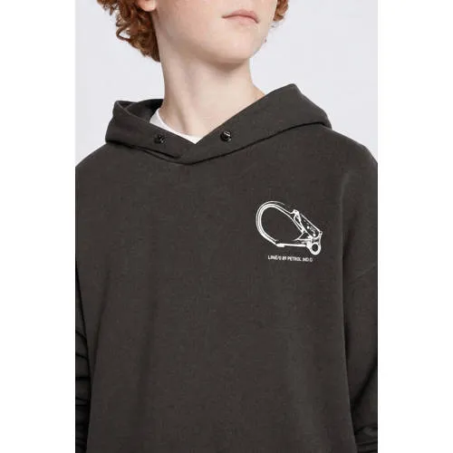 Petrol Industries hoodie met backprint - donkergroen, foto 4