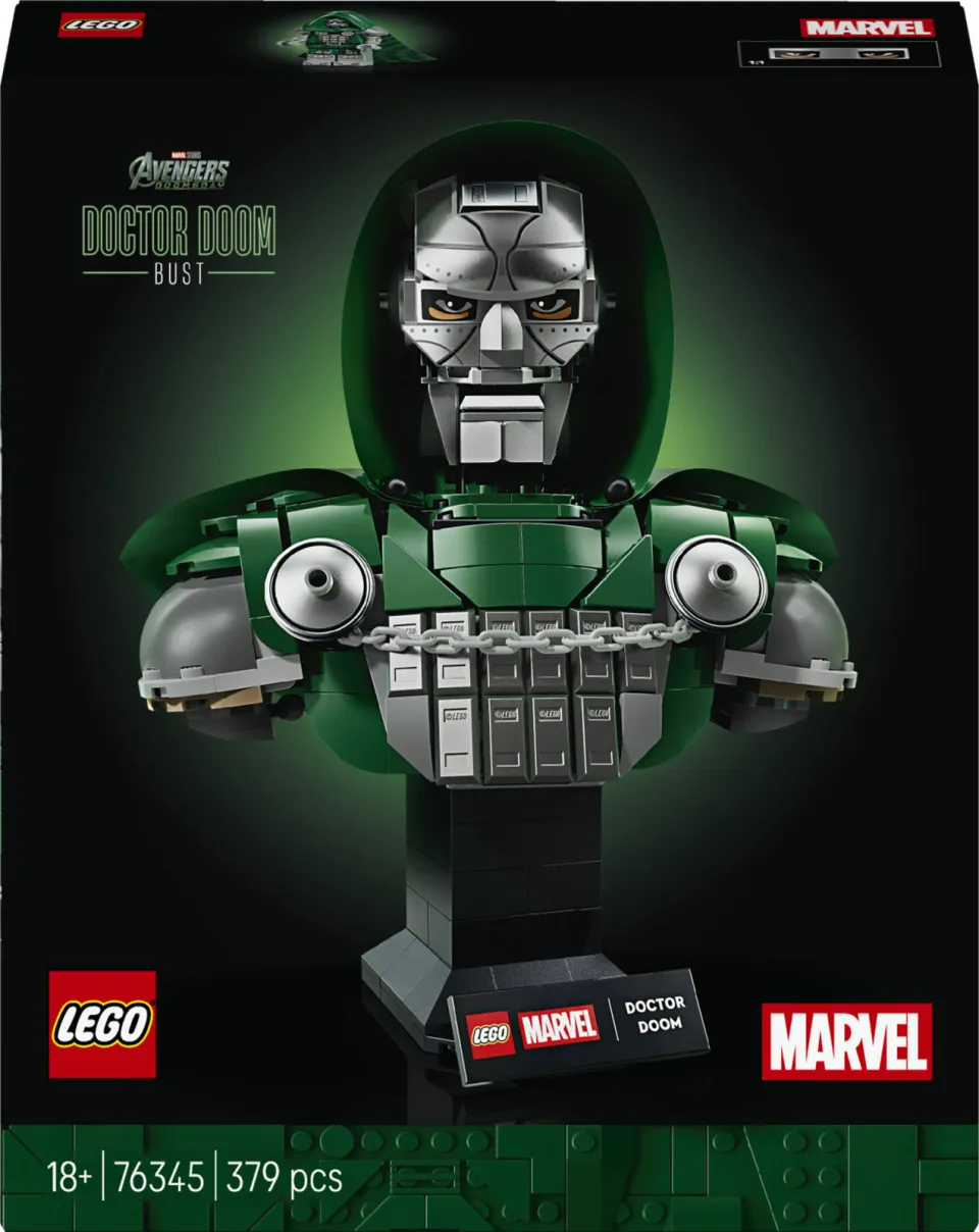 Lego Marvel Doctor Doom Buste Bouwpakket 76345, foto 3