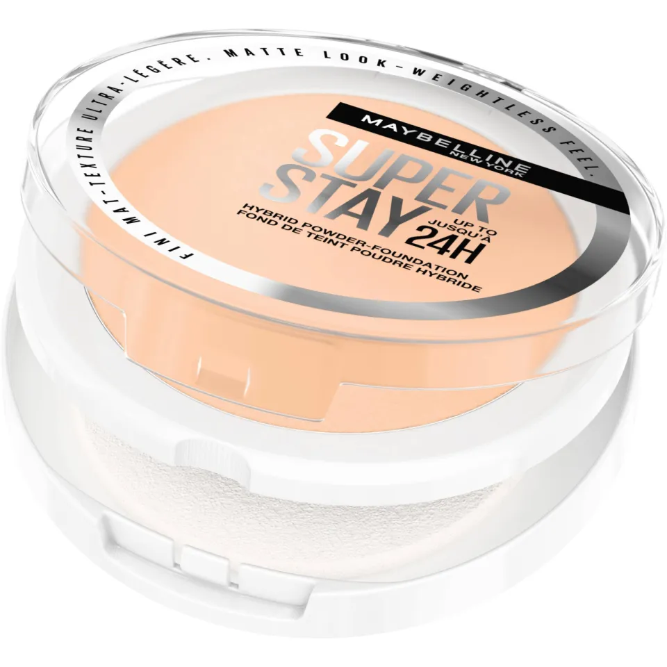 Maybelline New York SuperStay 24H Hybrid matte poeder foundation - 10 Multicolour
