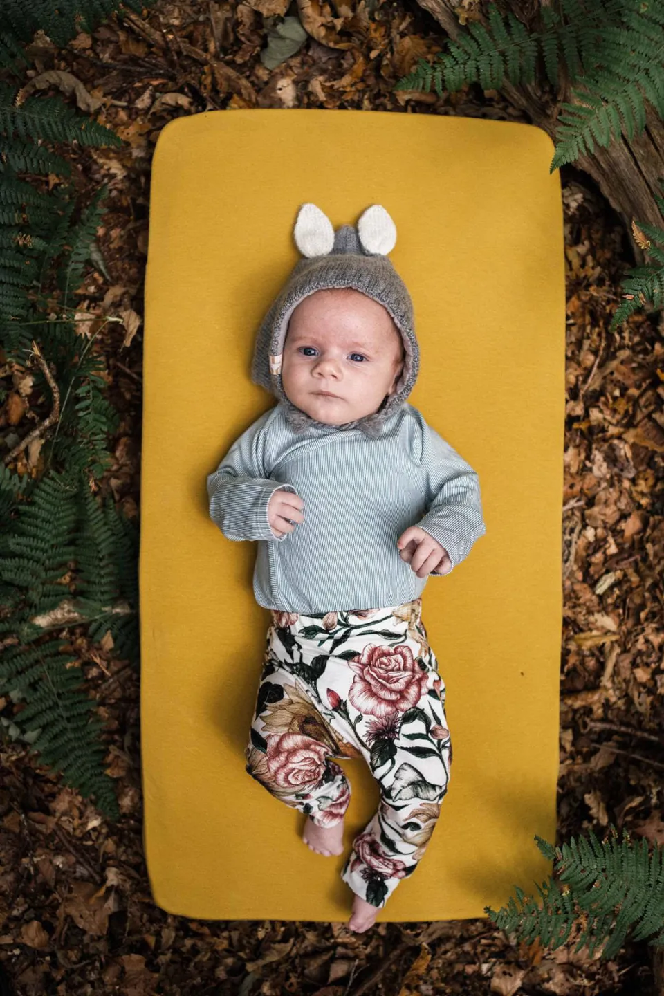 WildWood romper met streep print blue Blauw