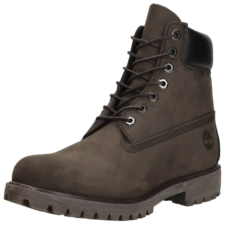 Timberland Premium 6 Inch boot brown Nubuck Heren, foto 4