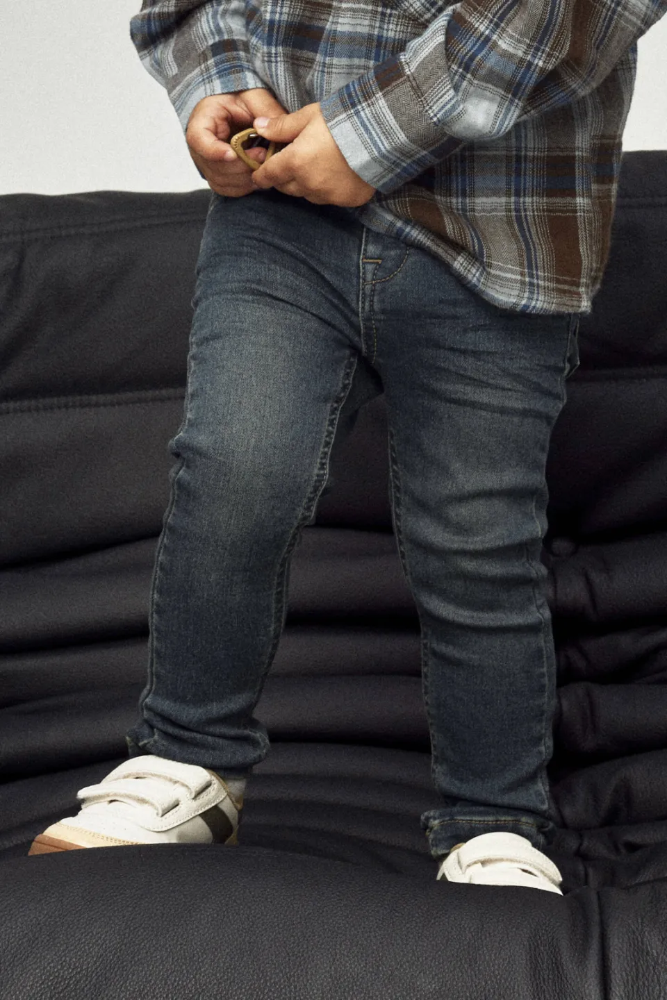 NAME IT MINI slim fit jeans vintage dark blue denim, foto 4