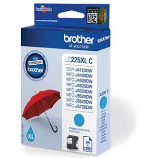Brother LC-225XL cyaan inktcartridge, foto 2