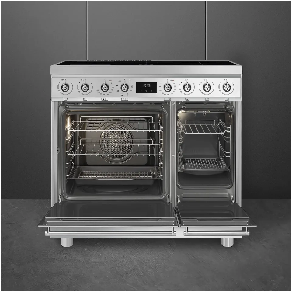 Smeg C92IMX2 inductiefornuis RVS, foto 3