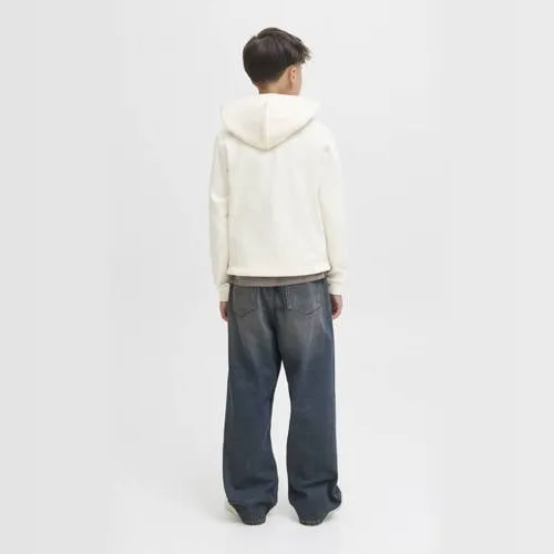 Jack & Jones JUNIOR hoodie wit, foto 3