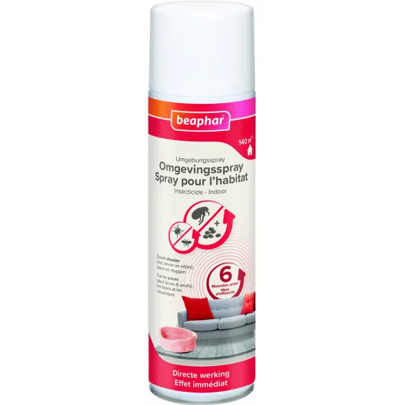 Beaphar omgevingsspray anti-vlo