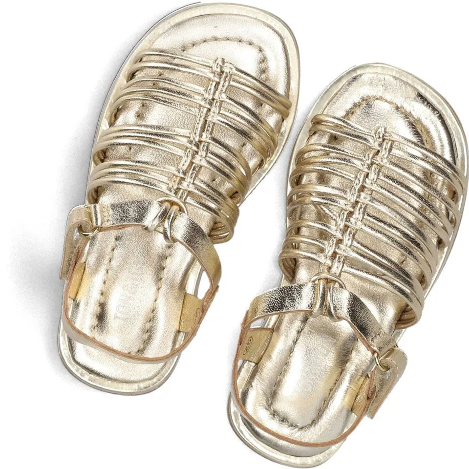 Ton & Ton Sandalen Tora Goud, foto 5