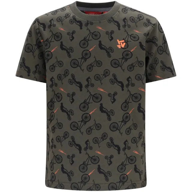 TYGO & vito jersey t-shirt olijfgroen, foto 2