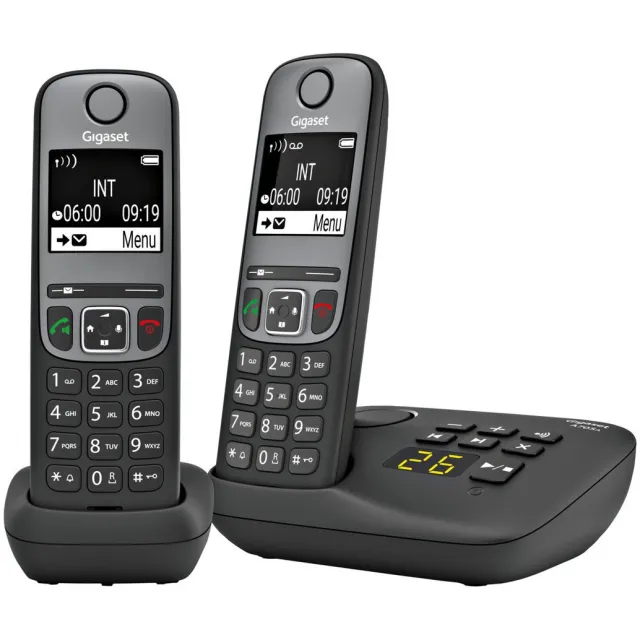 Gigaset A705A Duo Huistelefoon Zwart