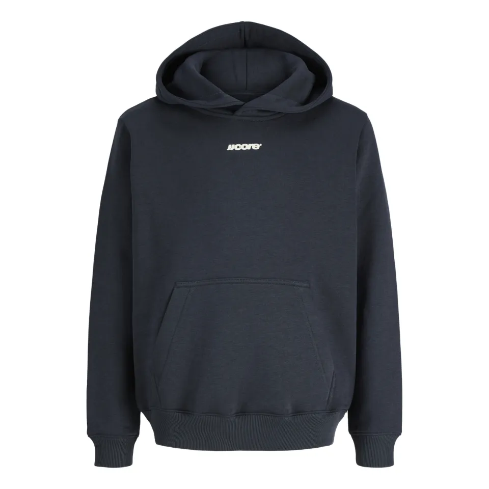 Jack & Jones JUNIOR hoodie met backprint - donkerblauw, foto 2