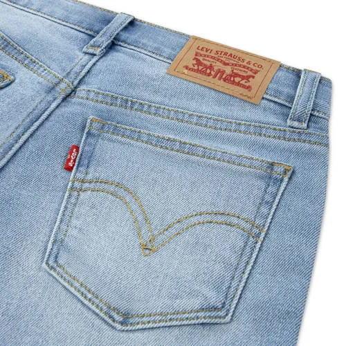Levi's Kids Wide Leg Jeans light blue denim, foto 2