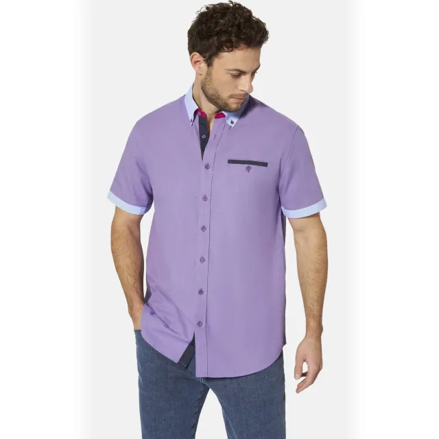 Babista regular fit overhemd +FIT Collectie Plus Size - lila