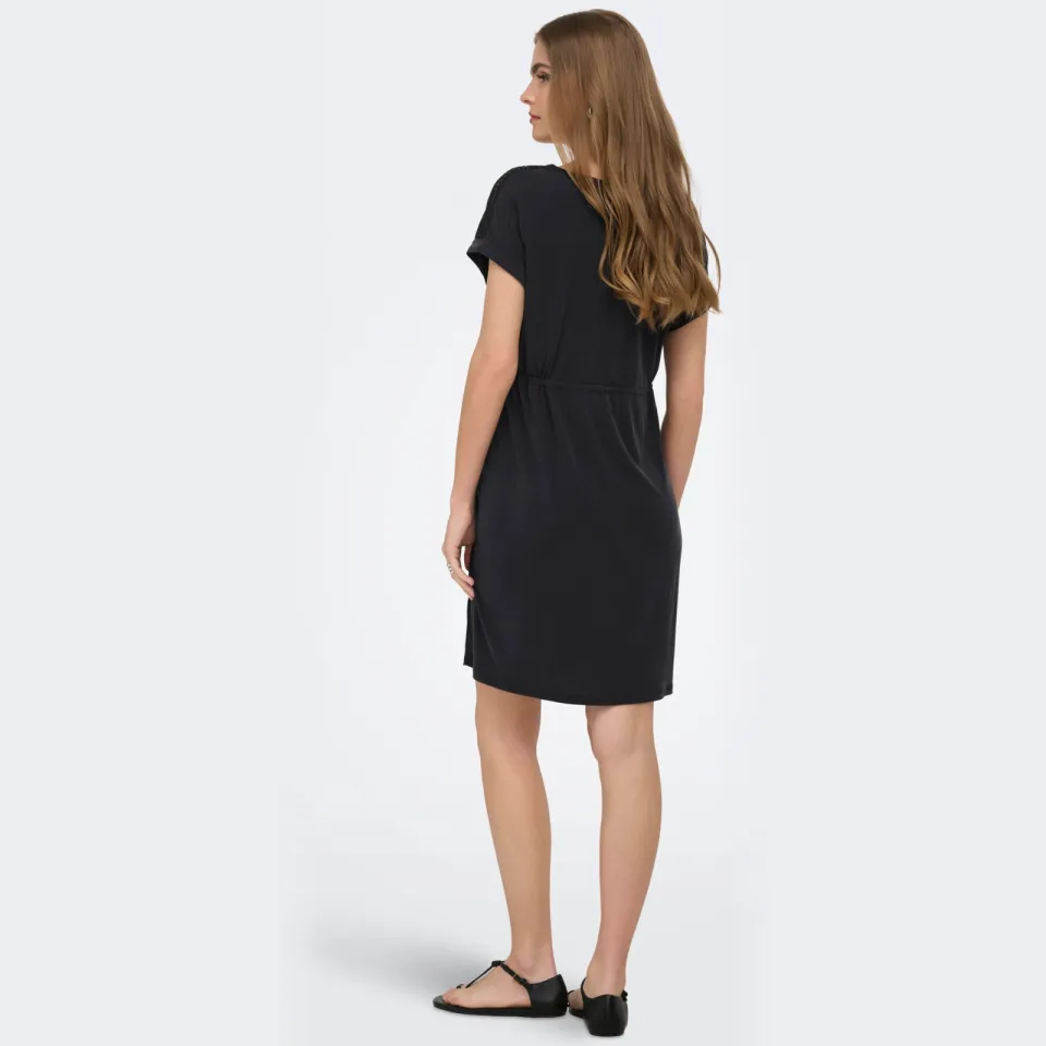 Only Maternity midi zwangerschapsjurk zwart, foto 3