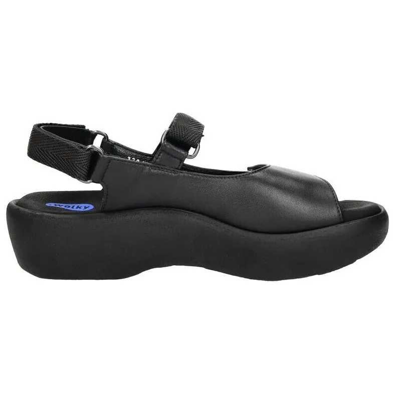 Wolky Jewel Martinica sandalen zwart