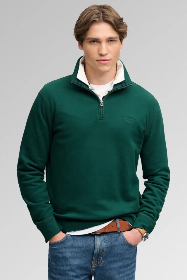 Superdry relaxed fit sweater - groen, foto 3