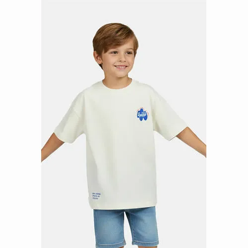 Cars T-shirt met backprint offwhite, foto 2