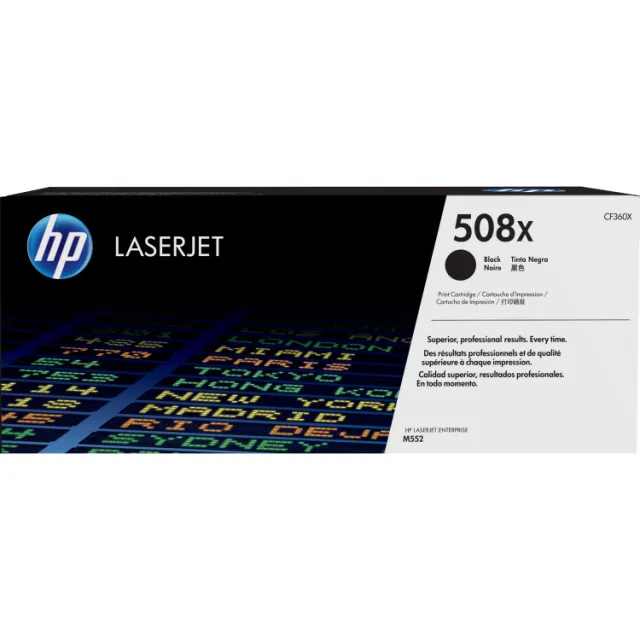 Hp 508X tonercartridge zwart