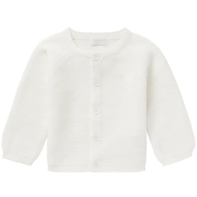 Noppies vest Naga van katoen wit