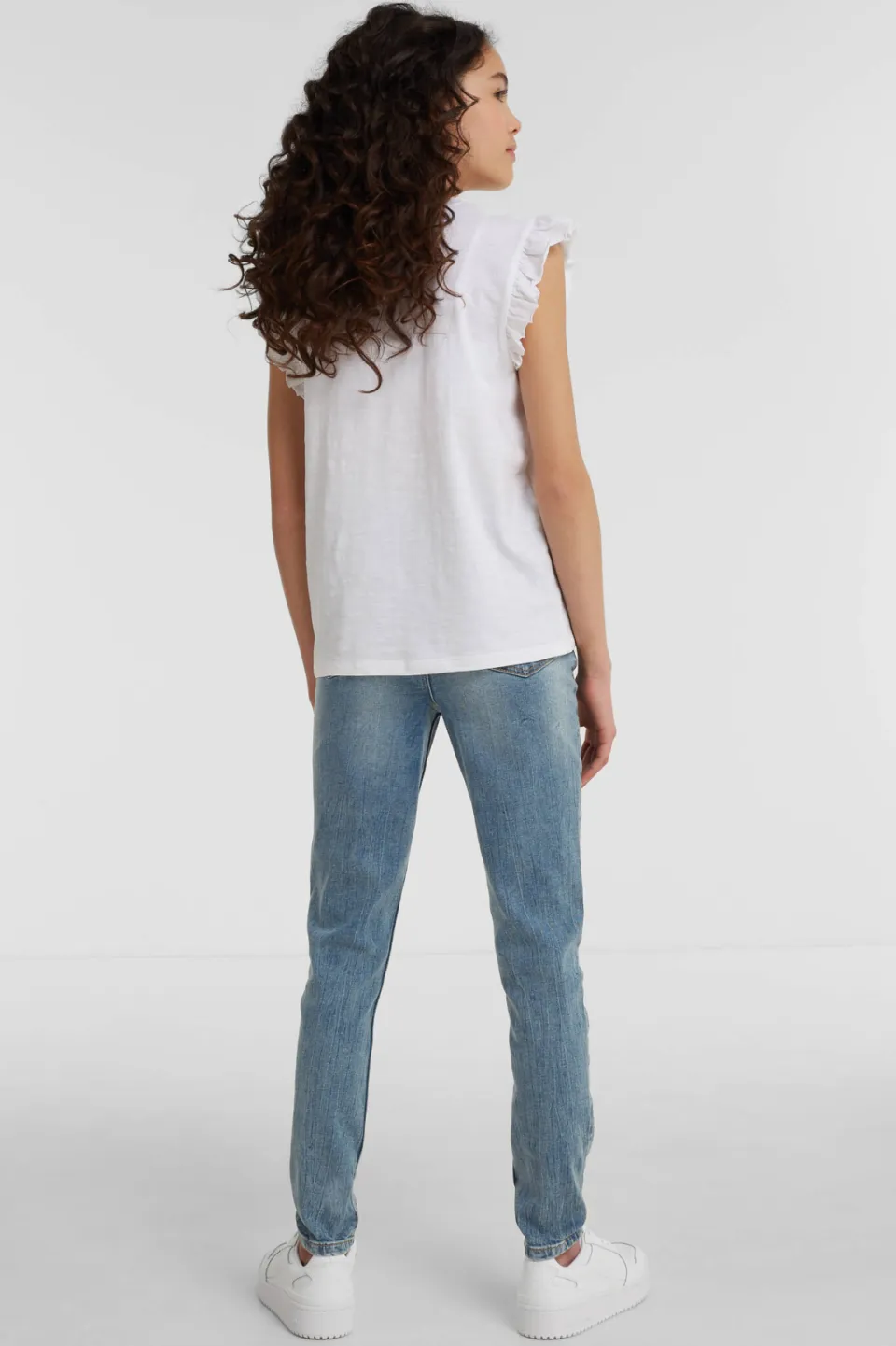 Anytime skinny jeans blauw, foto 4
