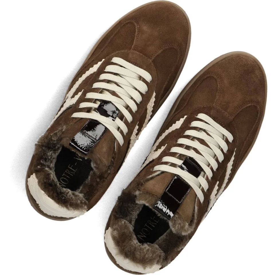 Notre-V Sneakers Anemone-63 Bruin, foto 2