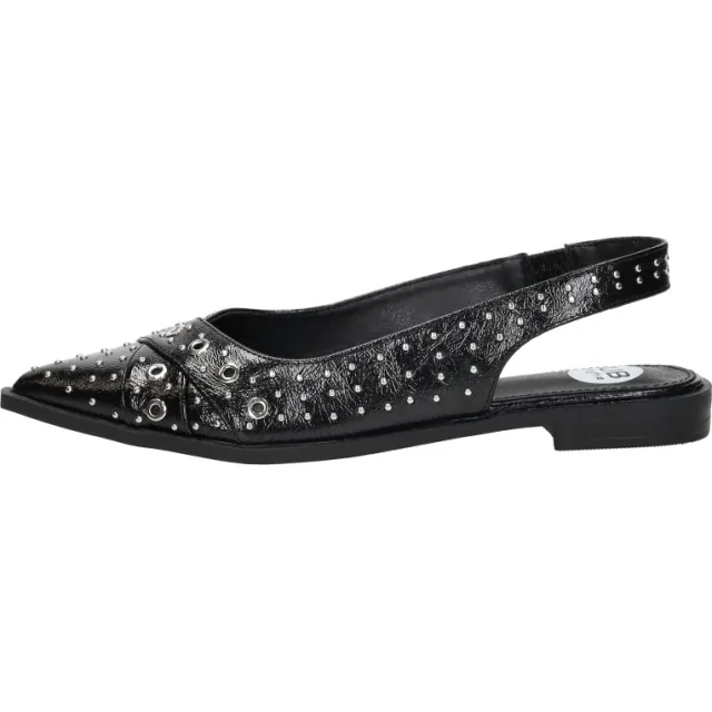 Sub55 slingback ballerina zwart lak, foto 2