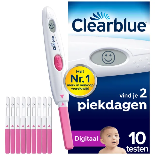 Clearblue Ovulatietest digitaal 10 testen