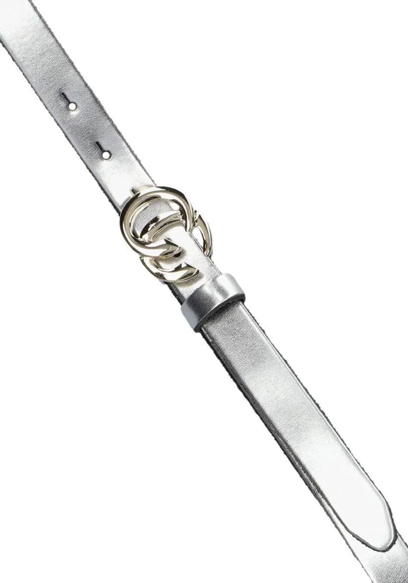 Notre-V 4301 leren riem zilver, foto 2